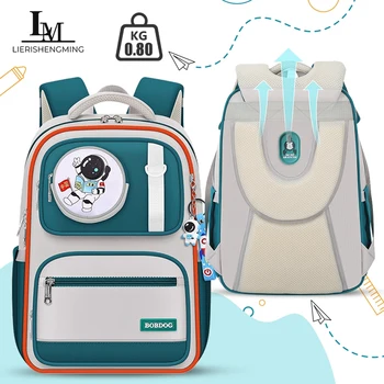 Backpack Elementary School Student School Bag Boy ergonomic Spine Protection Primary School Bag 1