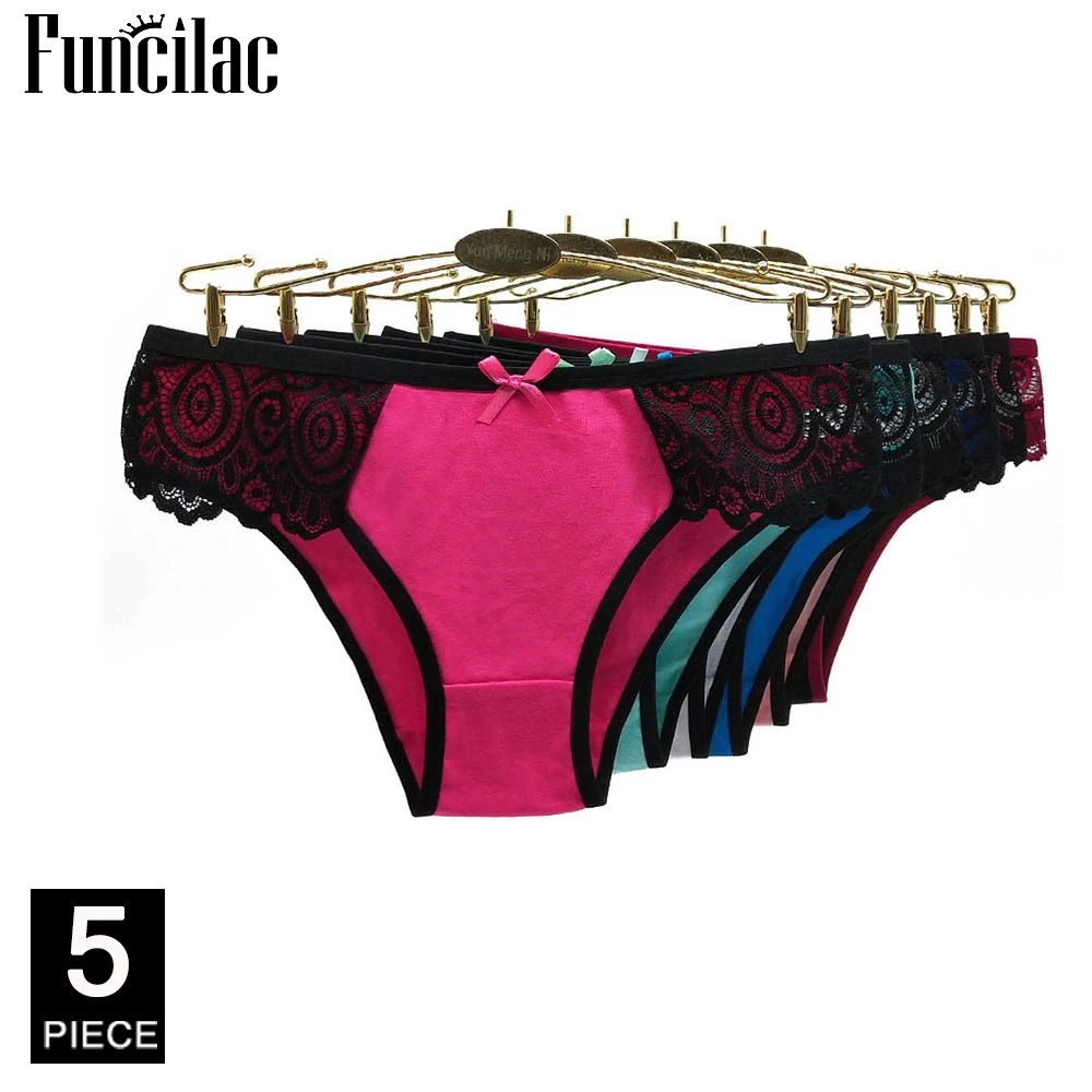 6 Panties Set Free Shipping Women Underwear 5pcs Ladies Underwear