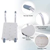 Non-slip Bath Chair Adjustable Chairs Elderly Disabled Pregnancy Medical Bath Tub Bench Stool Seat Safe Bathroom Space Saving 5
