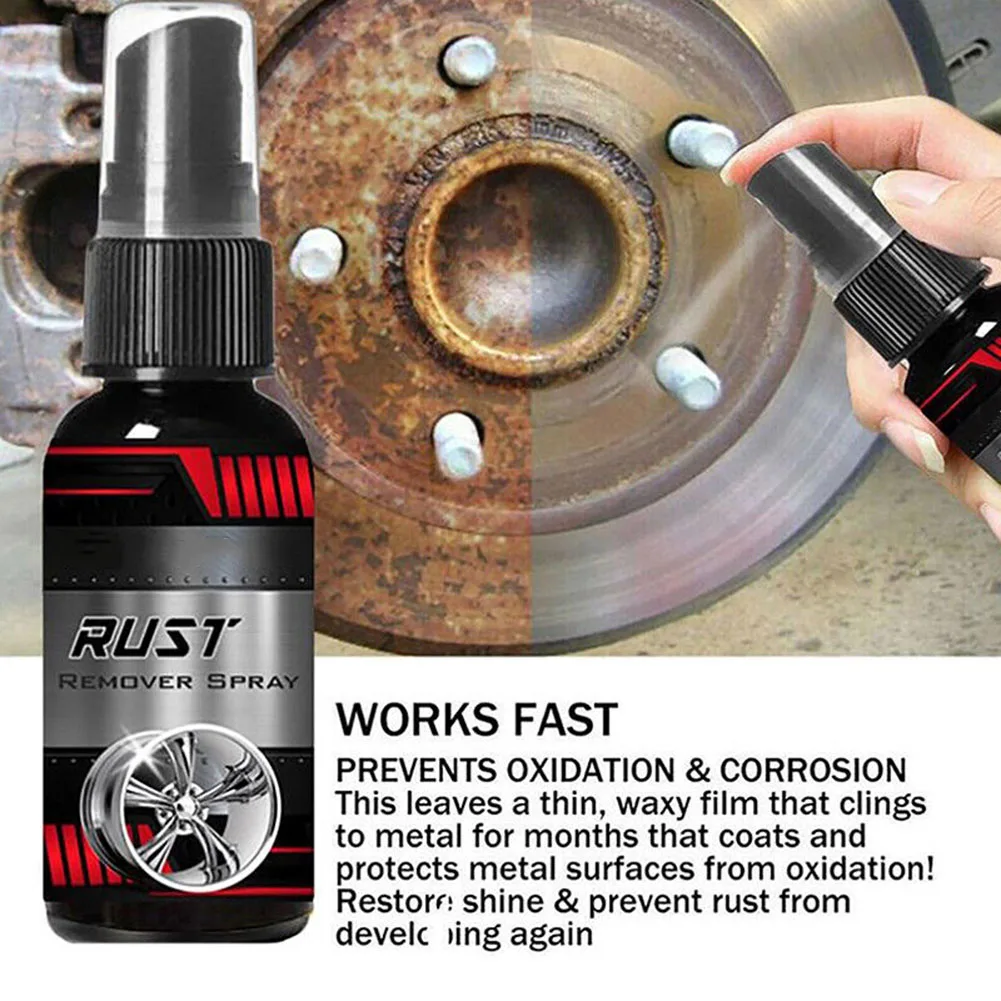 

Powerful All-Purpose Rust-Cleaner Spray Derusting Spray For Cleaning The Stains Caused By Metal Hardware, Nuts, Bolts And Other