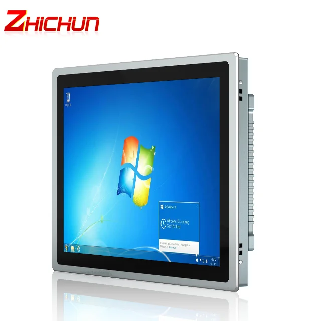 도매 10.1 인치 1280*800 임베디드 산업용 용량성 터치 스크린 Vga/rs232/rs485/wifi 기능이 있는 올인원 컴퓨터 패널 PC