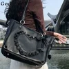 White Shoulder Crossbody Sac Ladies Large Capacity Shopping Messenger Tote Leisure PU JK Handbags Itabag 1
