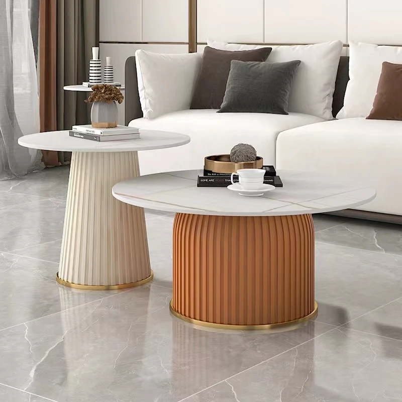 

Nordic Bedroom Coffee Tables Living Room Round Minimalist Side Table Modern Design Articulos Para El Hogar Room Furniture