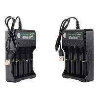 2 3 4 Slots 18650 Battery Charger For Rechargeable Lithium AC 110V/220V 10440 14500 16340 16650 14650 18350 18500 Charger Li-ion - Image 4