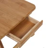 Bed Desk Adjustable Bamboo Rack Shelf Dormitory Bed Lap Desk Portable Book Reading Tray Stand Bed Lap Desk Laptop Bed Desk 4