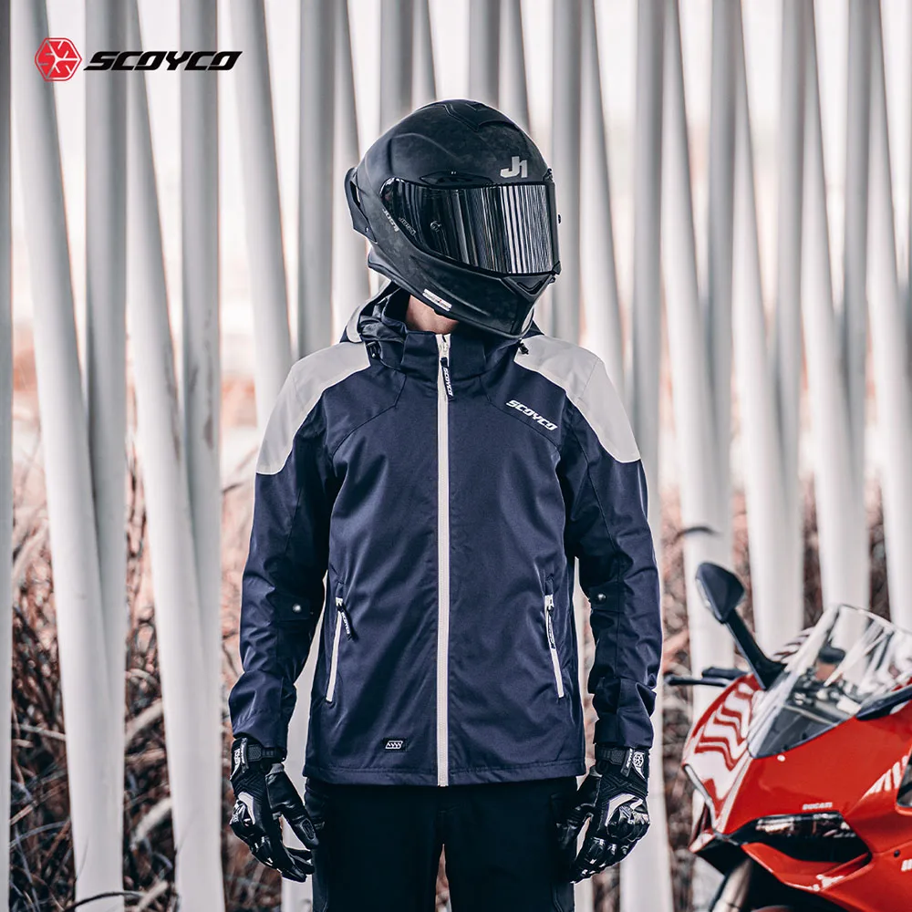 방수 오토바이 자켓 남자 내한성 Chaqueta 모토 안티 가을 오토바이 자켓 7pcs 보호 패드 모토 의류