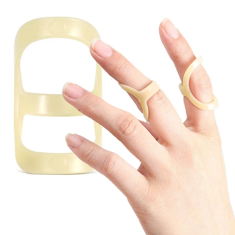 Finger Splint 5Pcs Washable Finger Stabilizer Anti-deformation Protect Hand Convenient Finger Stabilizer Brace Oval Trigger Splint