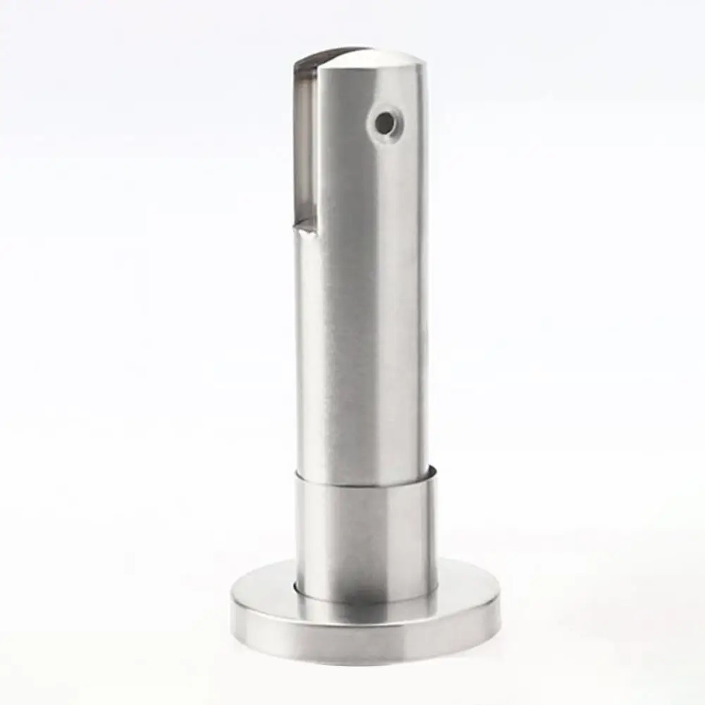 Stainless Steel Toilet Support Feet Multi-purpose Bathroom Leg Supports Stainless Steel Bathroom Partition Support Foot Glass