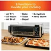 Ninja SP101 Digital Air Fry Countertop Oven with 8-in-1 Functionality,Flip Up & Away Capability for Storage Space,Air Fry Basket 3