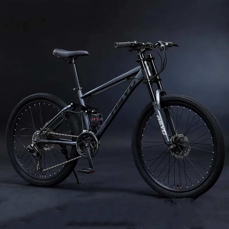 Mountain Bike 24/26 Inch Men Women Shifting Cross Country MTB Racing 21/24/27/30 Speed Soft Tail Speedway