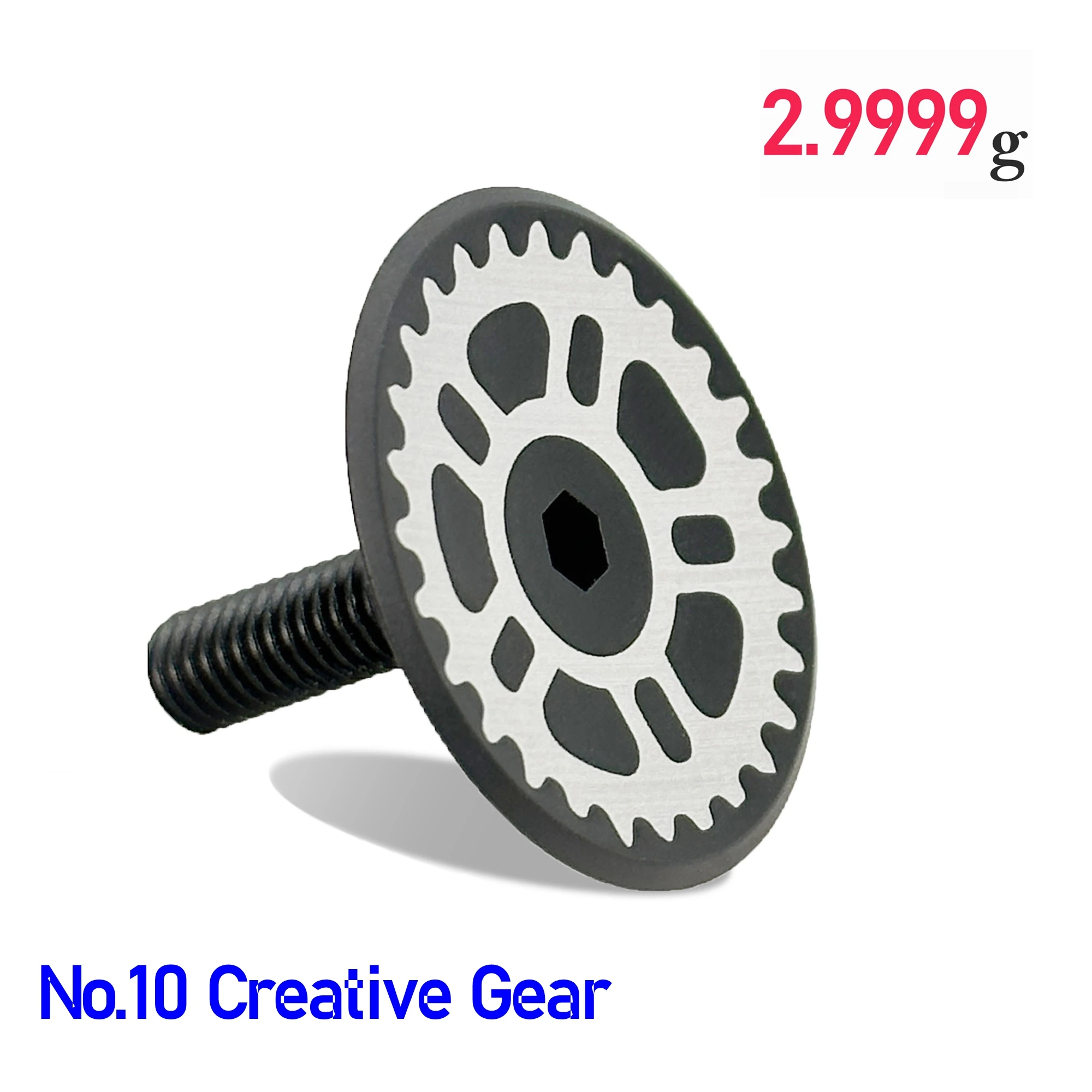 Lightweight CNC Integrated Bicycle Headset Cap