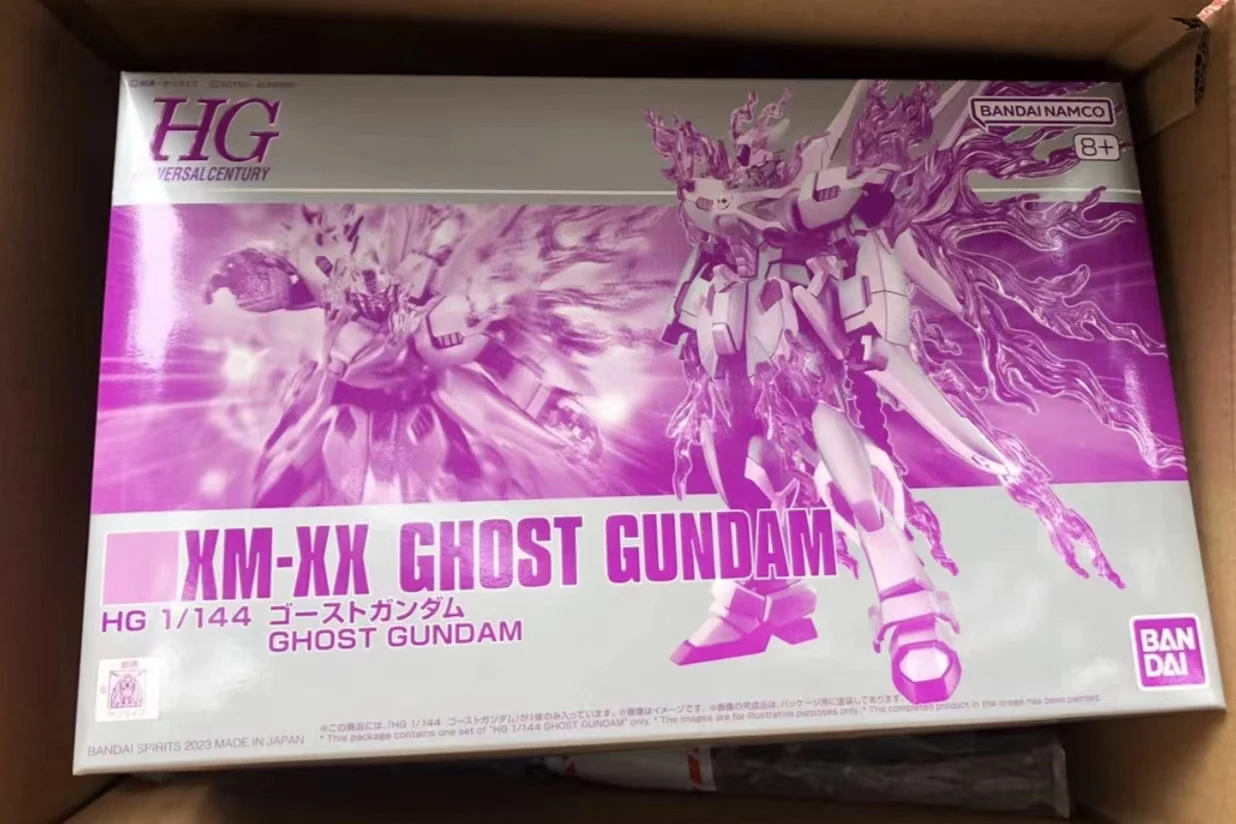 Original Bandai HGUC 1/144 XM-XX GHOST GUNDAM Gundam BP Assembled Limited Anime Action Figure