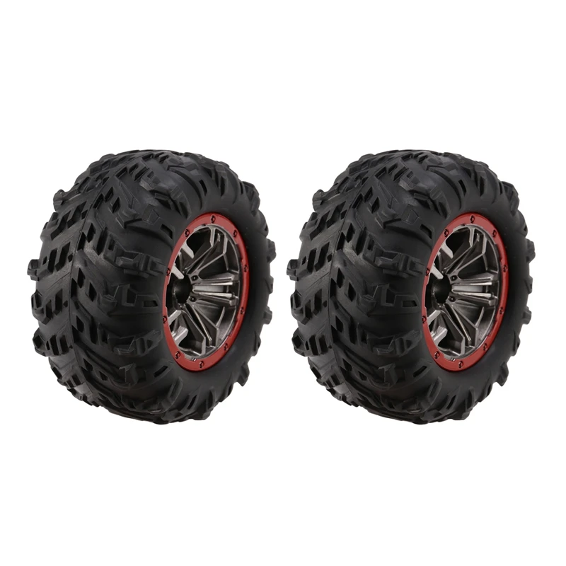 Vendita Calda Per 1/10 9125 Rc Trucks Pneumatici Per Auto Ruote 25-Zj02 Per Hosim High Speed 9125 Rc Cars S920 Rc Trucks (2 Pezzi)