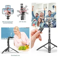 KEELEAD Wireless Selfie Stick Tripod L16 1530mm Foldable Monopod for Gopro Action Cameras Smartphones iPhone 13 14 Xiaomi - Image 5