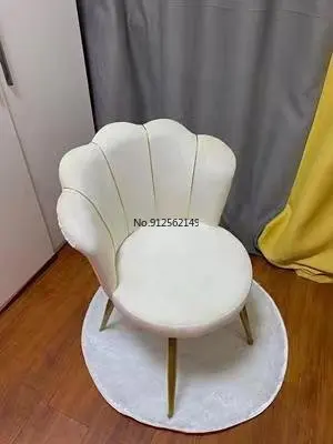 Tocador nórdico moderno para el hogar, silla de terciopelo para sala de  estar, comedor, muebles de dormitorio, taburete de maquillaje