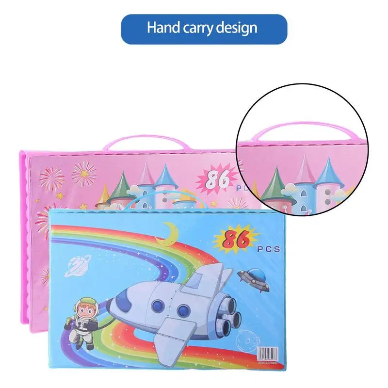 42-208Pcs Watercolor Drawing Set Colored Pencil Crayon Water Painting Kid  Art Peinture Enfant Gifts Children Educational Toys