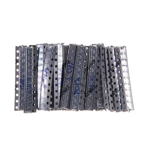 350PCS 35Values SMD Transistor and Diode Kit SOT23 (S9012/BAV70/1N4148 etc.) for Arduino DIY Electronic Circuit Project S9012 - Image 5