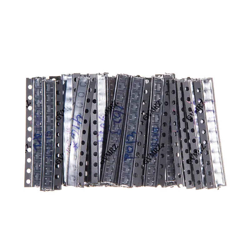350PCS 35Values SMD Transistor and Diode Kit SOT23 (S9012/BAV70/1N4148 etc.) for Arduino DIY Electronic Circuit Project S9012 - Image 5