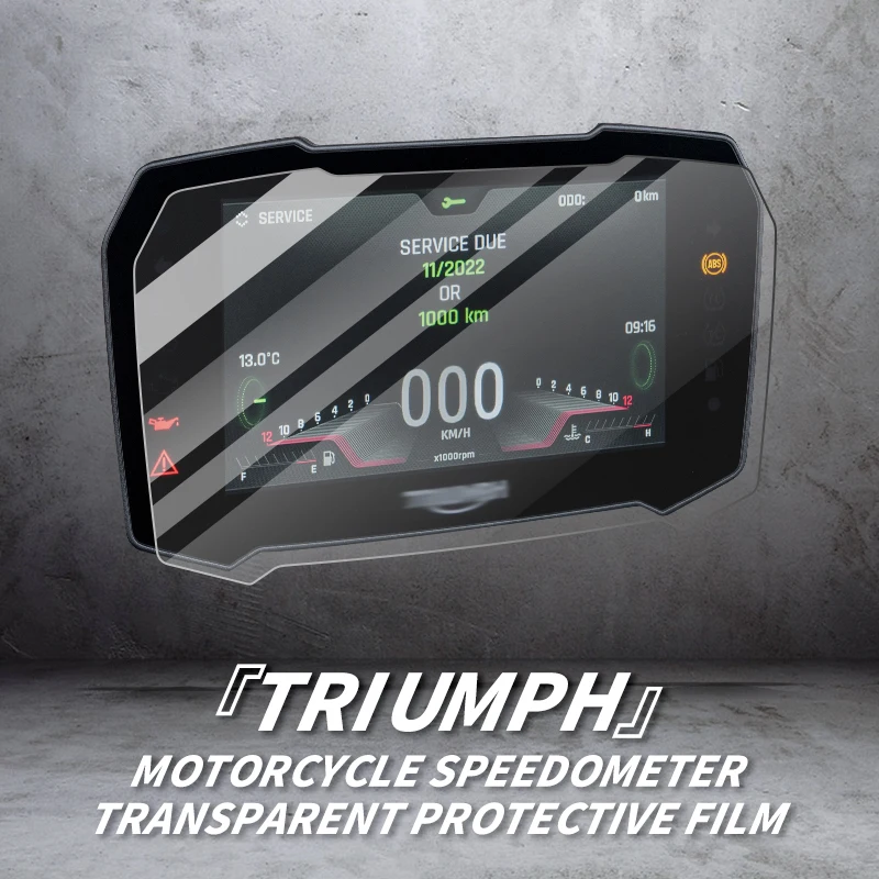Per Triumph Trident660 Rocket 3 R Gt Tiger 900 1200Rs Moto Tachimetro Strumento Schermo Kit Pellicola Protettiva Trasparente
