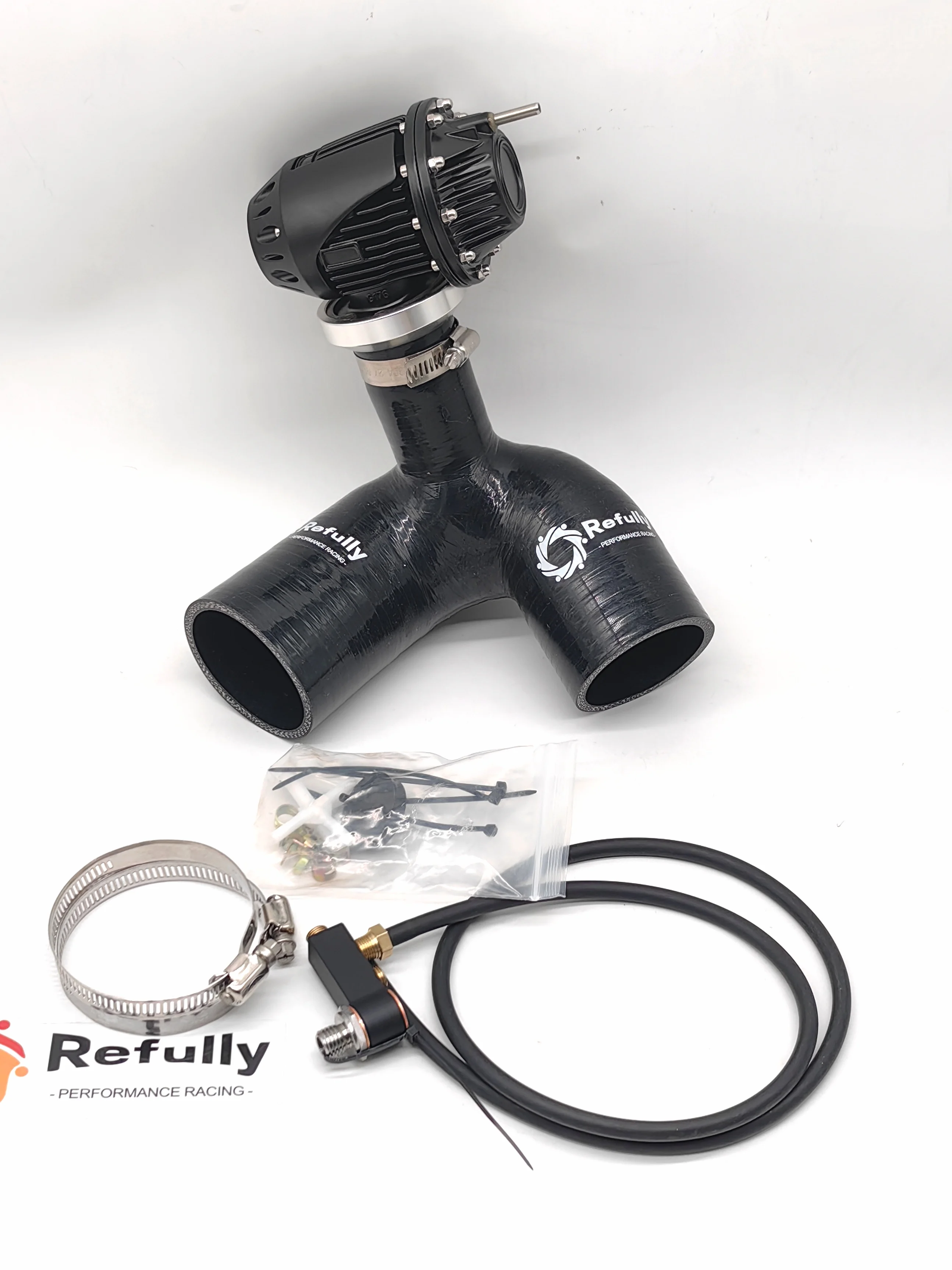 For Yamaha Watercraft 2008+ SVHO/SHO & FZR/FZS/GP1800 Performance Blow-Off Valve Kit With Vacuum Port Adapter