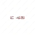 Silver red C 43