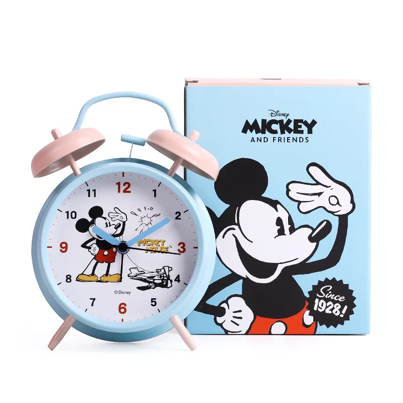 Disney Children Alarm Elsa Mickey Snow White Dormitory Night Light Alarm Clocks