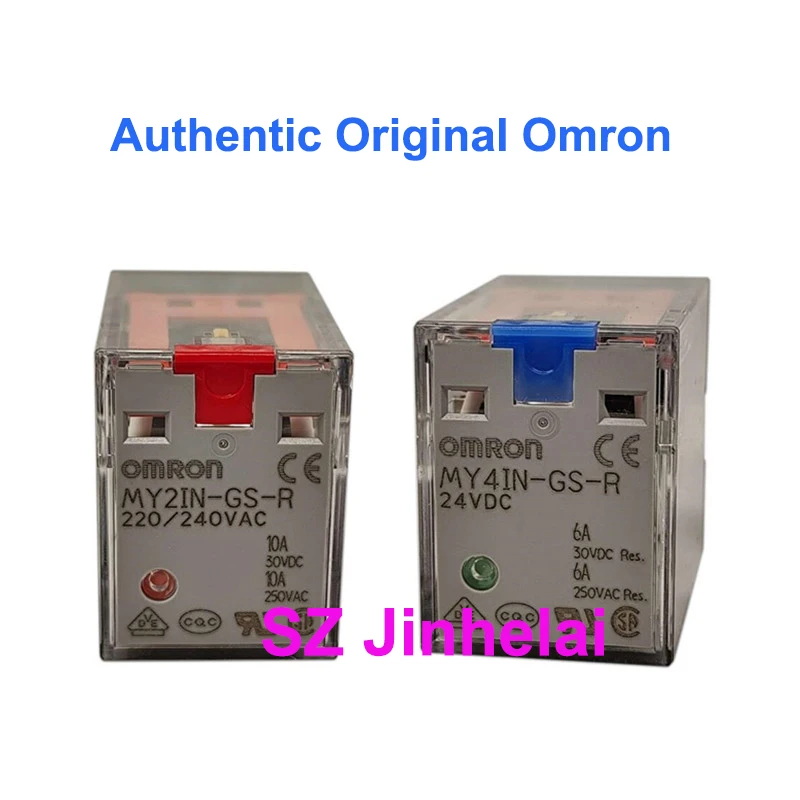 *10個入セット新品 OMRON オムロン MY4N-D2-GS DC110V 用 ミニパワーリレー 保証 10個入りセット 新品 OMRON オムロン 表面接続ソケット MY4N-D2-GS 24VDC