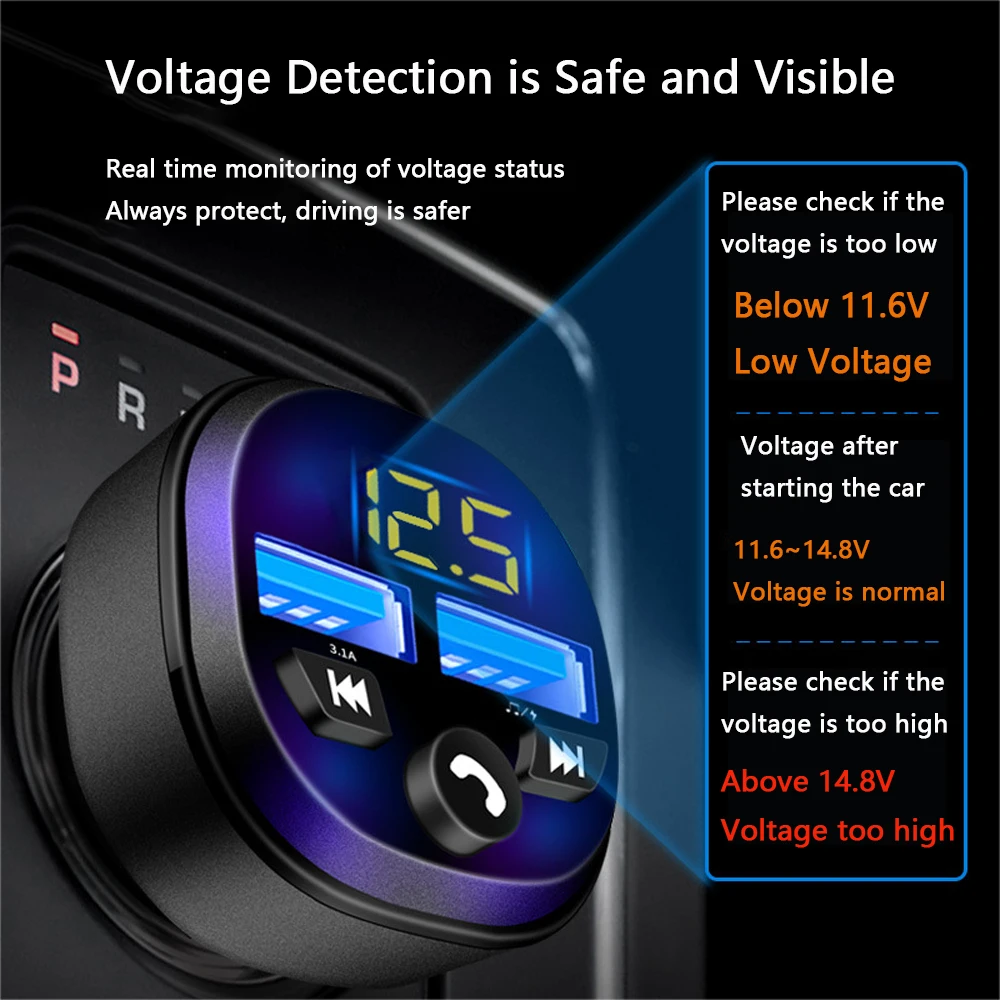 Fast Charging Car Adapter USB Charger for iPhone Samsung