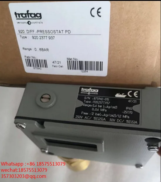 

Для передатчика давления Trafag 920.2377.937 875942-015, новый и оригинальный