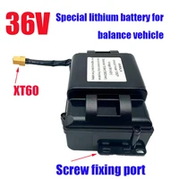 Batterie Rechargeable au Lithium 36V, 13,8 ah, 10s2p, véritable pour Scooter électrique auto-équilibré, monocycle HoverBoard 5