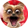 Fun Animal Frameless DIY Wall Hanging Clock Cat Tiger Leopard Frog Mute Acrylic Wall Clocks Home Living Room Office Wall Decor 3