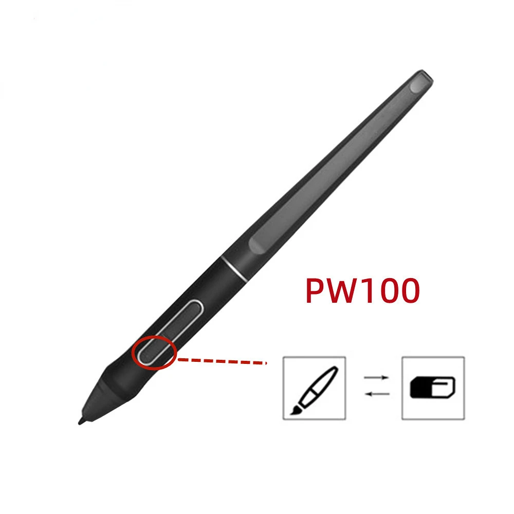 Digital Pen Pw100 For HUION PW100 Battery-free Stylus EMR Pen