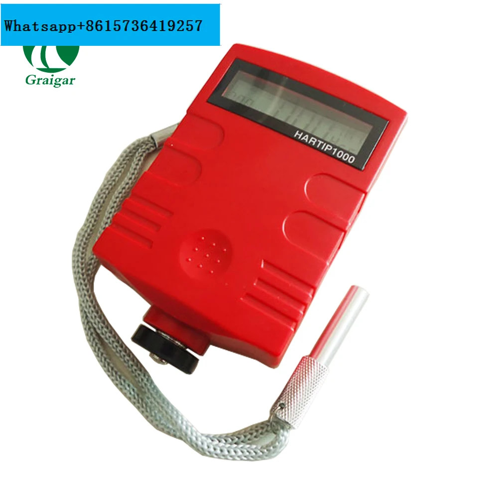 

Цифровой портативный интегрированный металлический тестер твердости Leeb HARTIP1000 для HL/HRC с зондом D