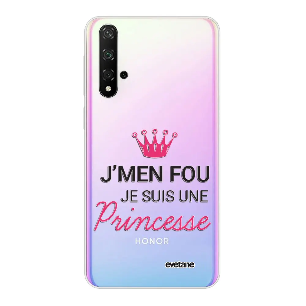 Coque Honor 20 360 full transparent I am a princess trend Evetane. | Мобильные телефоны и аксессуары