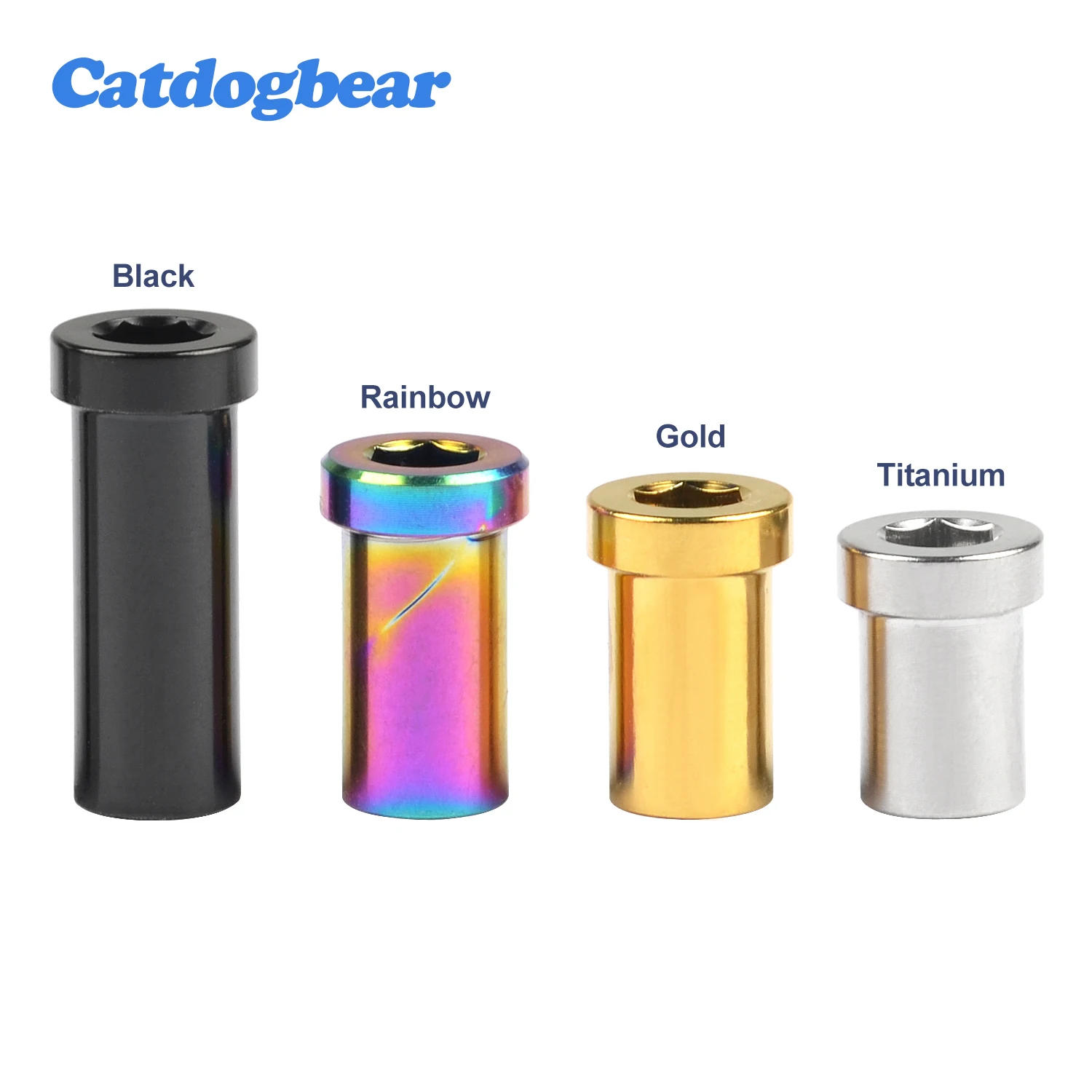 catdogbear 4 pcs titanio porca 13mm 15mm 04