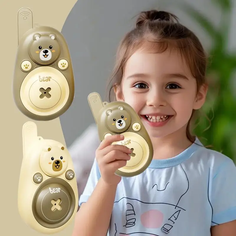 Kids Outdoor Talk Toys Long Range Handheld Interphone For Boys Girls Outdoor Communication Toys Sturdy Compact For Camping 2