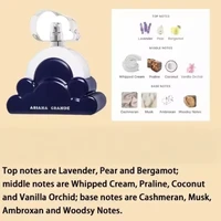 Parfum pour femme Ariana 100 ml - Eau de toilette nuage blanc de haute qualité, parfum longue durée nuage violet rose pour femme 6