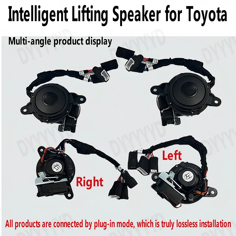 Toyota Land Cruiser 200 Corolla Prado Camry Allion 오디오 트위터 업그레이드 주변 LED 라이트 키트 용 자동차 리프팅 스피커 수리