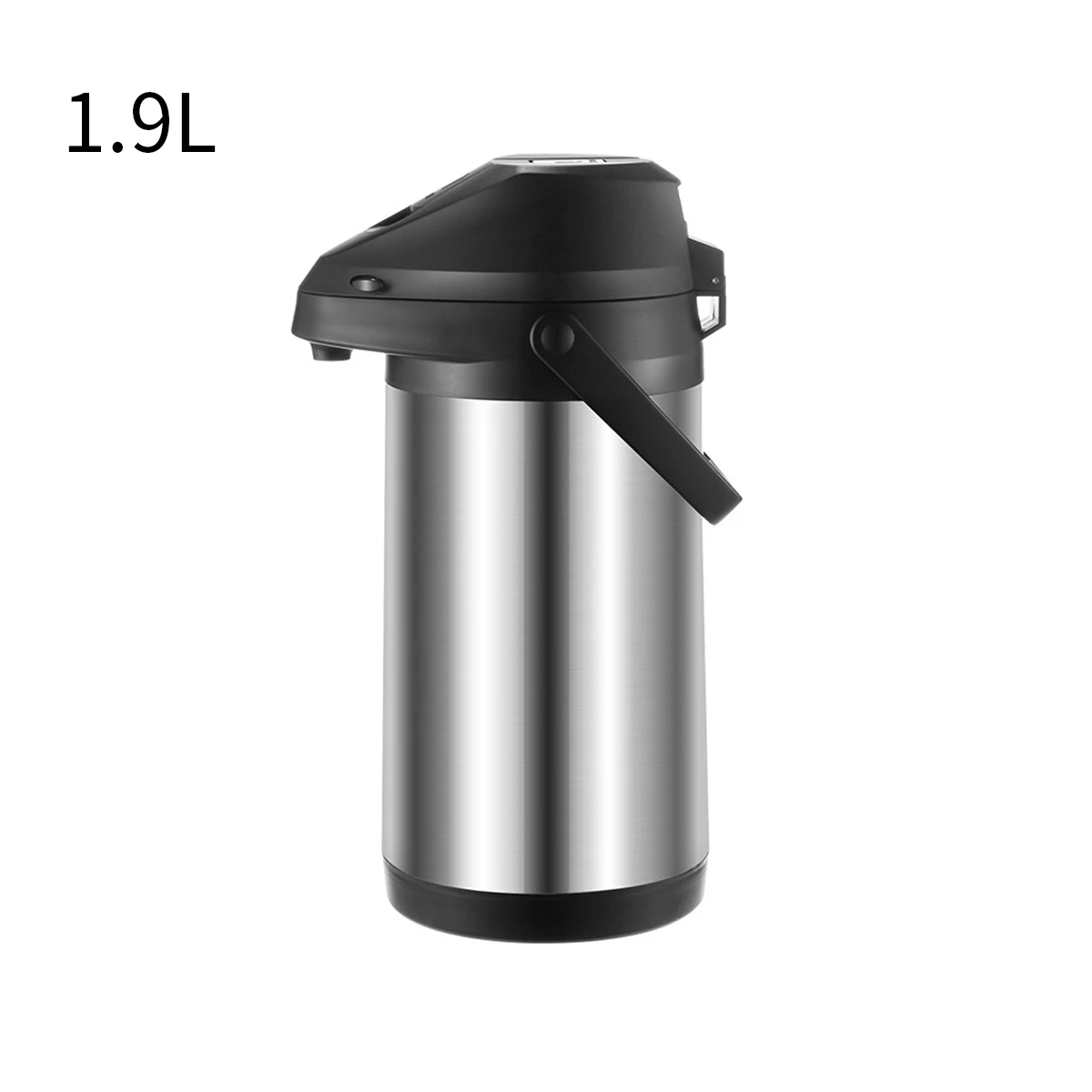 Airpot Koffiekaraf om warm te houden - 102 oz/3L grote koffiedispenser met pomp - geïsoleerde roestvrijstalen thermoskan urn voor warme dranken water thee chocolade - thermische drankdispenser voor