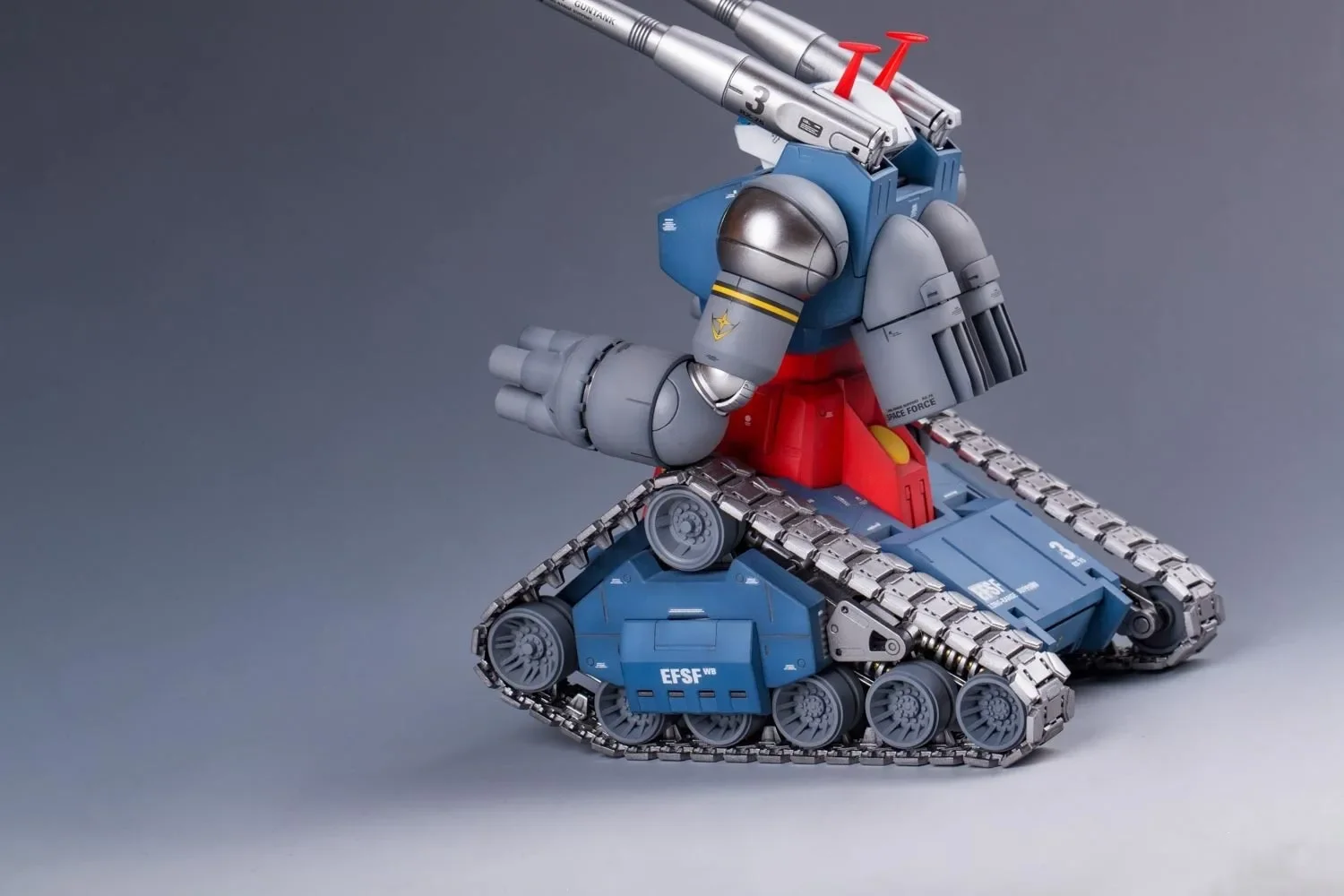 ロボット BANDAI MG RX-75 GUNTANK 1/100 MG Mobile Suit Gundam RX-75 Guntank 1/100 Scale Color Coded