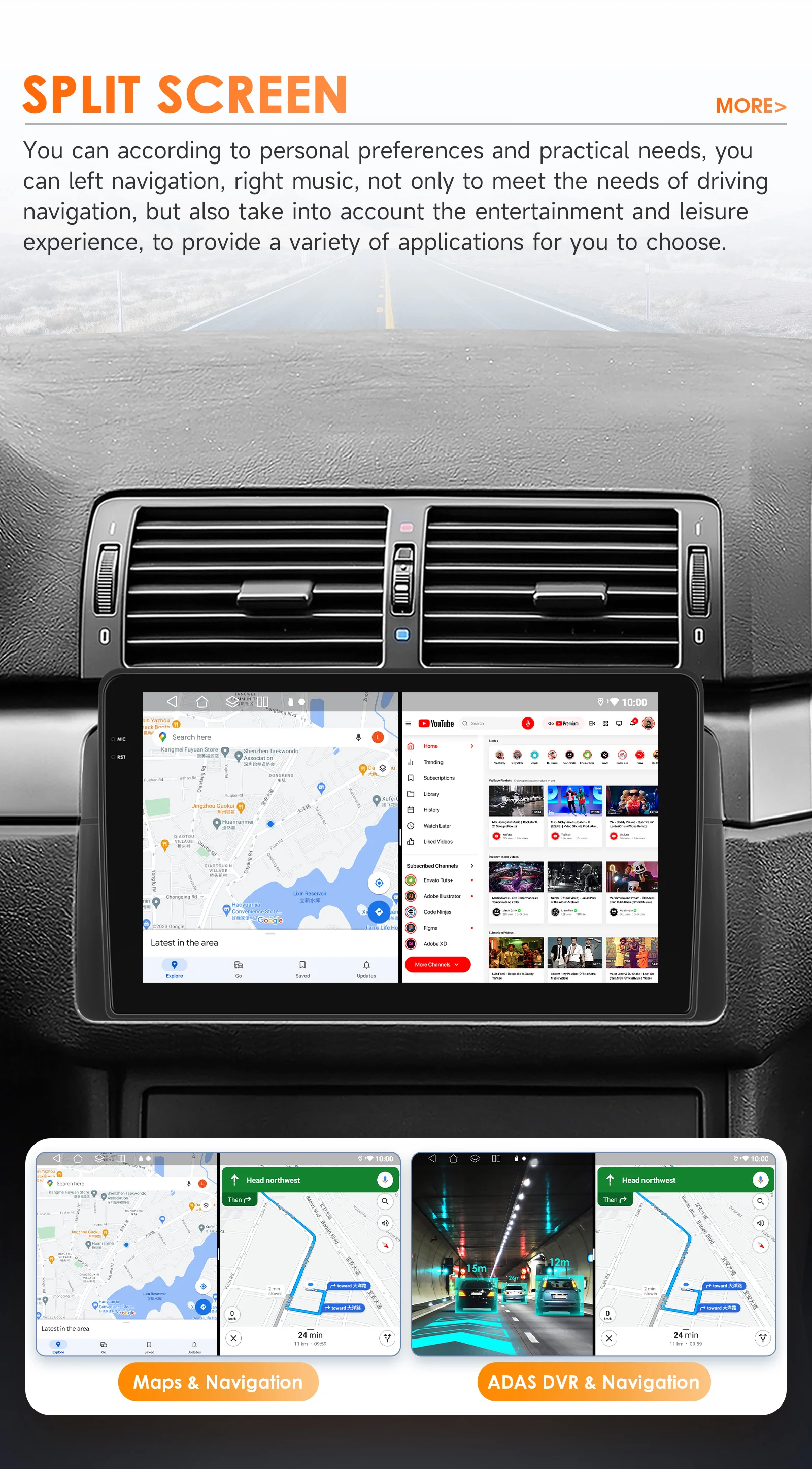 Hizpo Carplay Android Auto Autoradio Für BMW 3er E46 M3 318 320 325 330 335 1998-2005 GPS 4G BT 360Kamera von Snapdragon6115 – Detail 39