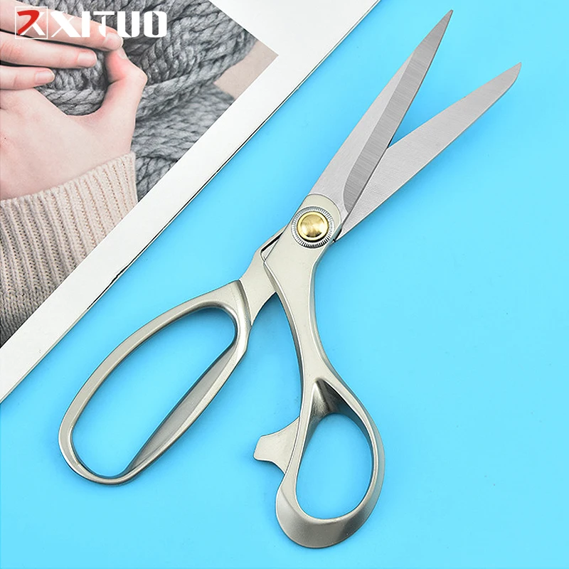 Fabric Scissors Professional Sewing Scissors For Fabric Cutting 9in Sewing  Scissors Professional Heavy Duty High Manganese Steel Ergonomic Tailor  Sewing Scissors For Fabric Craft 