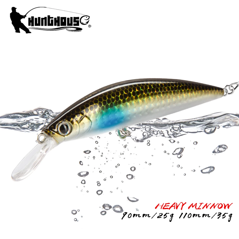 Sinking Minnow Fishing Lure 90mm 17g Long Casting Wobblers Hard Baits for  Trout Pike Saltwater Jerkbait Fishing Lures - AliExpress