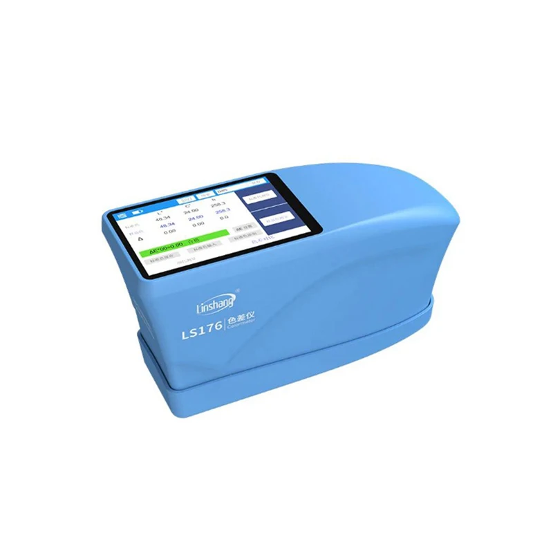 Linshang LS176B Colorimeter Colour Spectrophotometer with Pantone NCS RAL Color Cards Spectral Reflectance Curve