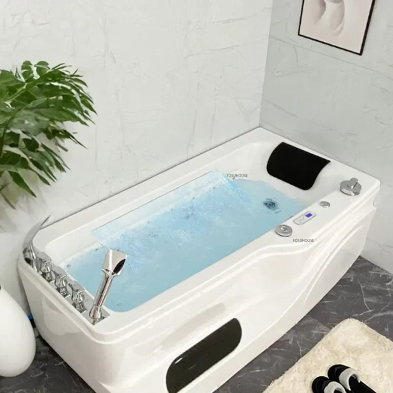 Bathroom Supplies Adult Jacuzzi Household Acrylic Massage Tub Intelligent Constant Temperature Heating Surf Single Bathtub X 4