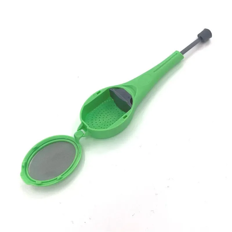 Tea Infuser Built-in Plunger Reusable Tea&Coffee Strainer Measure Swirl Steep Stir&Press filter