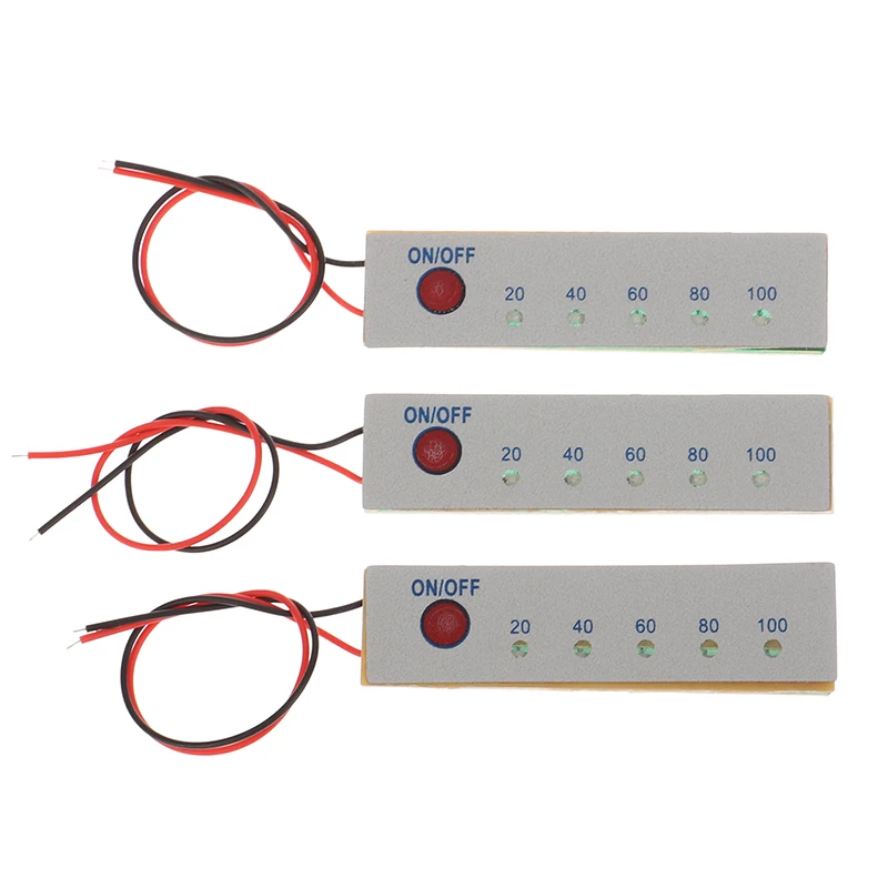 

1s/3s/4s Lithium Battery Capacity Indicator Li-Ion Battery Percentage Indicator Board Battery Capacity Tester Level Indicator