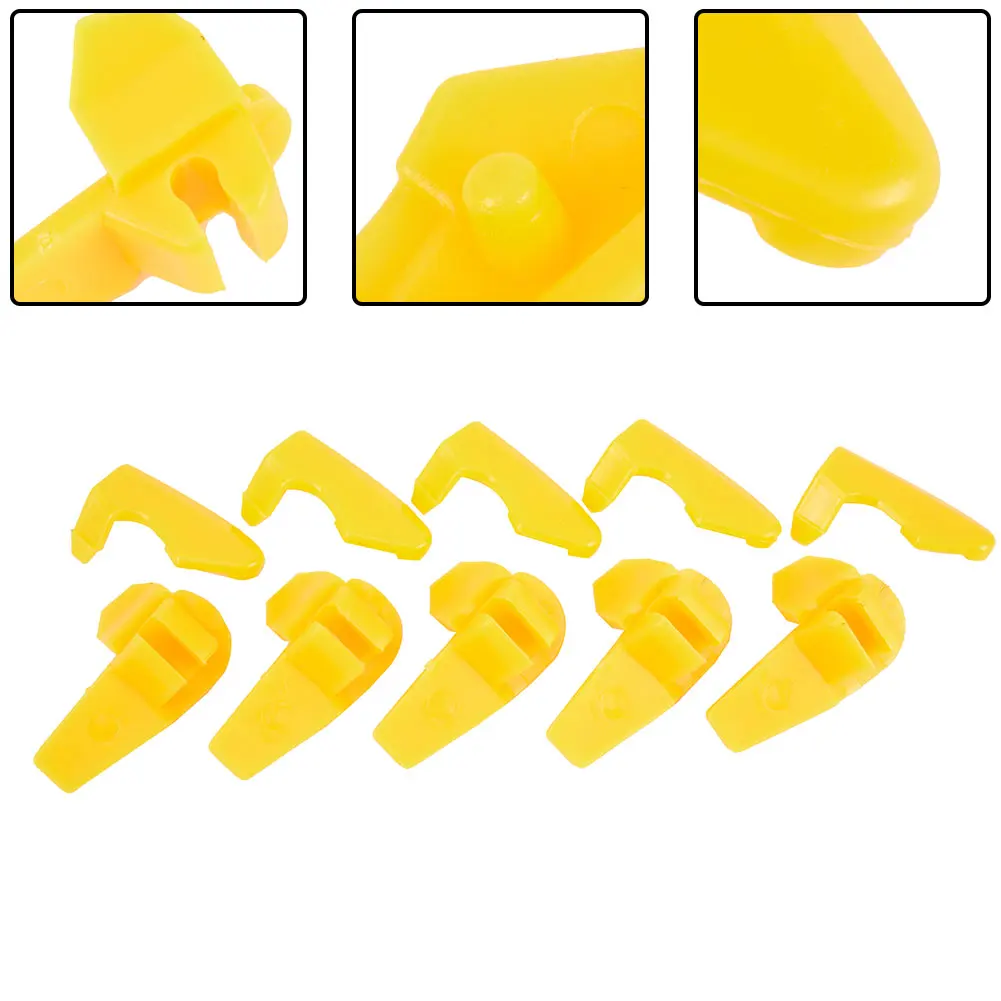 New Practical Bird Head Protector 10pcs/Set For Metal Mount Duck Heavy Duty Insert Rim Protector Nylon Plastic