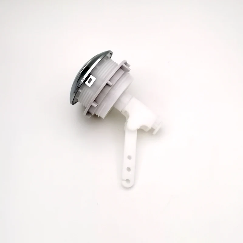Water Saving toilet Single Press Tank button Vintage Universal Round Push Switch Rod Toilet Button