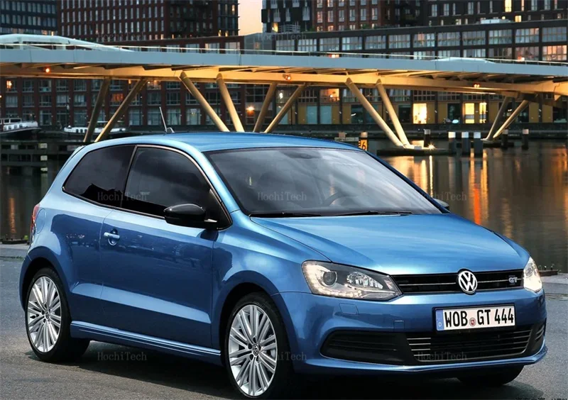 Auto links oder rechts Rückspiegel Glas Tür Flügelspiegel beheiztes Seitenspiegelglas für Volkswagen VW Polo 5 MK5 6R 6C 2010–2016 – Detail 7